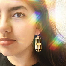 Load image into Gallery viewer, Rainbow Reflection Earrings