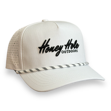 Load image into Gallery viewer, Perf Rope Hat - White