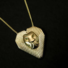 Load image into Gallery viewer, Leo lion tiger pendant Necklace