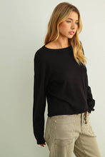 Load image into Gallery viewer, Essential Rolled Hem Top