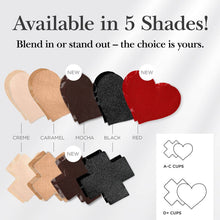 Load image into Gallery viewer, Nipple Covers - Heart Shape: Creme / Size B