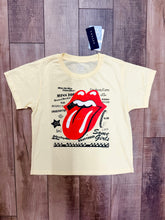Load image into Gallery viewer, The Rolling Stones Logo Magazine Mix Tee