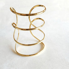 Load image into Gallery viewer, Brass cuff or upper arm band
