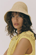 Load image into Gallery viewer, Shoal Bucket - Raffia Crochet - Packable