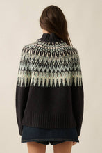 Load image into Gallery viewer, Fair Isle Mock-Neck Sweater
