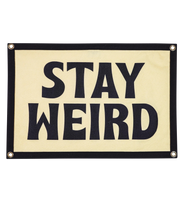 Load image into Gallery viewer, Stay Weird Camp Flag