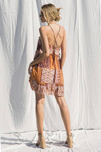 Load image into Gallery viewer, Patchwork Print Dress