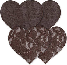 Load image into Gallery viewer, Nipple Covers - Heart Shape: Creme / Size B