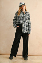 Load image into Gallery viewer, Evergreen Plaid Top