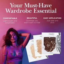 Load image into Gallery viewer, Nipple Covers - Heart Shape: Creme / Size B
