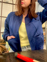 Load image into Gallery viewer, Ellie Satin Bomber