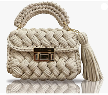 Load image into Gallery viewer, Handmade Crochet Wedding Bag