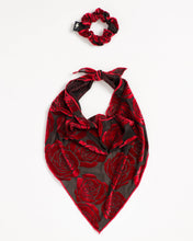 Load image into Gallery viewer, Ramblin' Rose Convertible Scrunchie Tie
