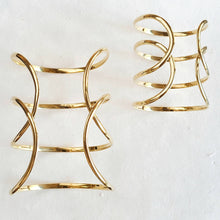 Load image into Gallery viewer, Brass cuff or upper arm band