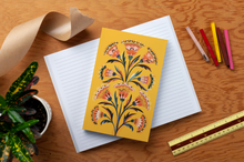 Load image into Gallery viewer, Golden Floral Journal