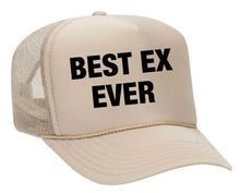 Load image into Gallery viewer, Best Ex Ever Trucker Hat: Navy/White
