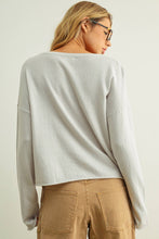 Load image into Gallery viewer, Essential Rolled Hem Top