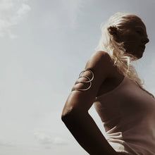 Load image into Gallery viewer, Brass cuff or upper arm band