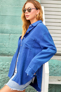 Breezy Button Down