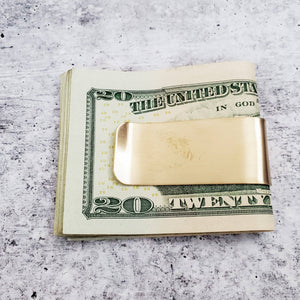 RAD DAD Money Clip: Silver Aluminum