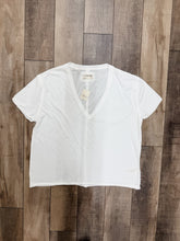Load image into Gallery viewer, Nina V Neck Tee Ivory