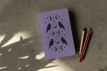 Load image into Gallery viewer, Raven of Fortune Layflat Journal Notebook