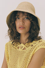 Load image into Gallery viewer, Shoal Bucket - Raffia Crochet - Packable