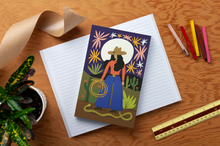 Load image into Gallery viewer, Desert Cowgirl Classic Layflat Notebook