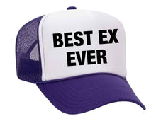 Load image into Gallery viewer, Best Ex Ever Trucker Hat: Navy/White