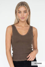Load image into Gallery viewer, Vintage Reversible Ribbed Tank Top