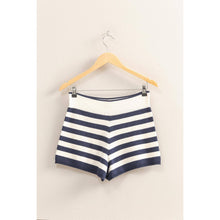 Load image into Gallery viewer, Cannes Striped Knit Shorts