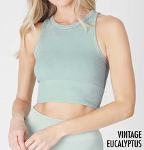 Load image into Gallery viewer, Chevron High Neck Crop