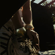 Load image into Gallery viewer, Globe dome brass Cuff bracelet