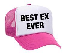 Load image into Gallery viewer, Best Ex Ever Trucker Hat: Navy/White