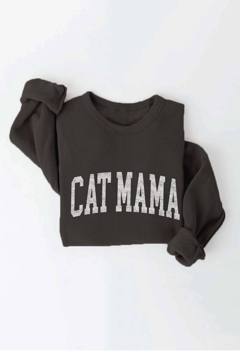 CAT MAMA Graphic Sweatshirt