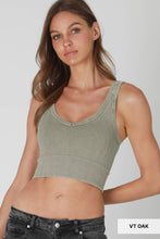 Load image into Gallery viewer, Reversible Herringbone Crop Top