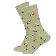 Load image into Gallery viewer, Green Golf Cart Socks