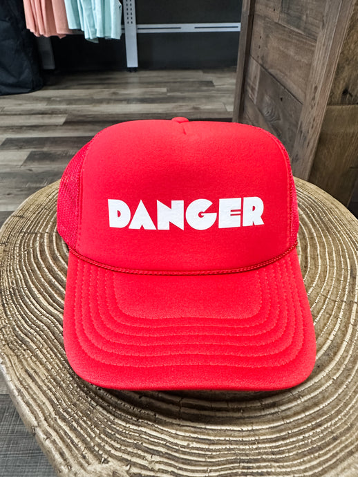 Danger Hat Red
