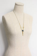 Load image into Gallery viewer, Geo glass pendant necklace