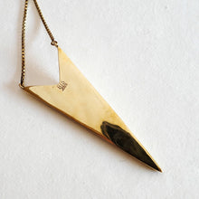Load image into Gallery viewer, Brass horn bone collection necklace