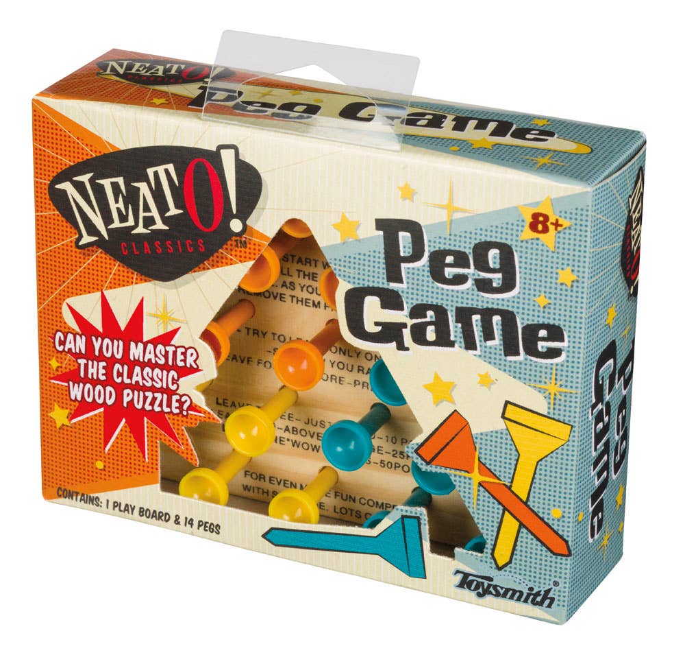 Wood Peg Game