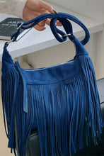 Load image into Gallery viewer, Electric Shock Suede Hobo Bag