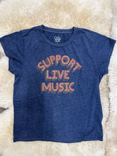 Load image into Gallery viewer, Support Live Music Tee