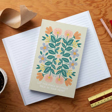 Load image into Gallery viewer, Faithful Floral Layflat Journal