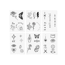 Load image into Gallery viewer, Bad Babe Temporary Tattoo Pack