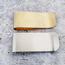 Load image into Gallery viewer, RAD DAD Money Clip: Silver Aluminum