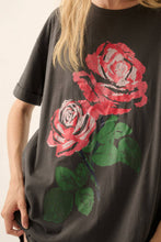 Load image into Gallery viewer, Roses Vintage-Wash Tee