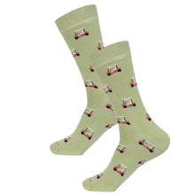 Load image into Gallery viewer, Green Golf Cart Socks