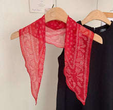 Load image into Gallery viewer, Paisley Bandana Headband Waist Belt Wrap