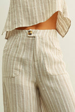 Load image into Gallery viewer, JACQUARD LINEN PANTS